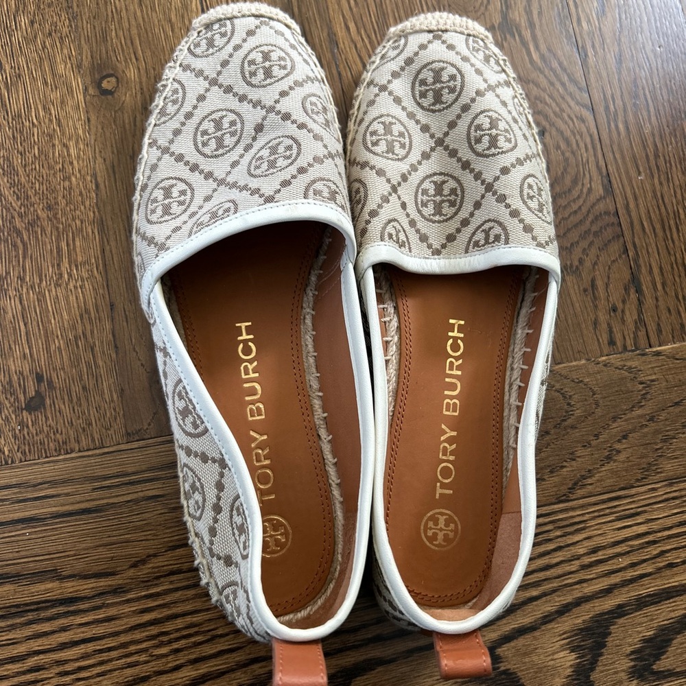 Tory Burch T Monogram Espadrilles - Picture 2 of 3